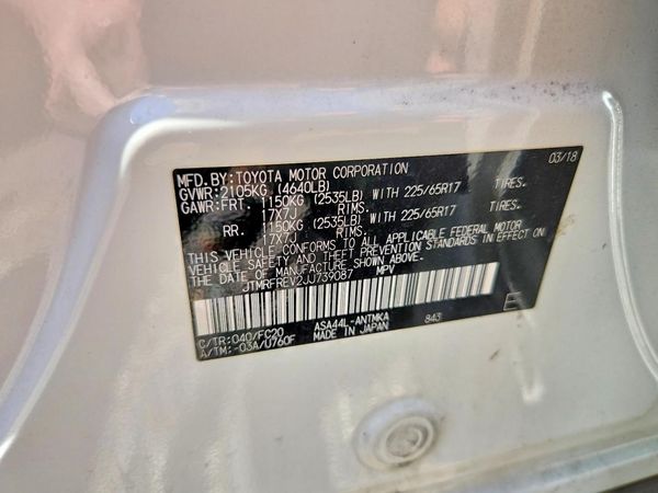 2018 TOYOTA RAV4 Adventure/XLE