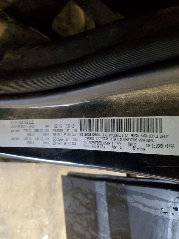 2020 RAM 1500