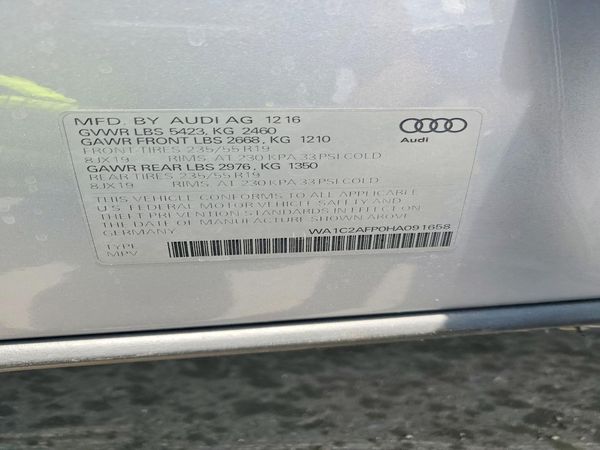 2017 AUDI Q5 quattro Premium