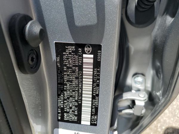 2022 TOYOTA CAMRY