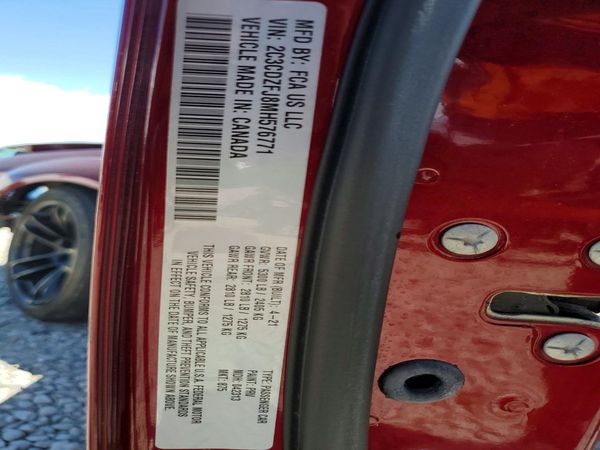 2021 DODGE CHALLENGER R/T SCAT PACK