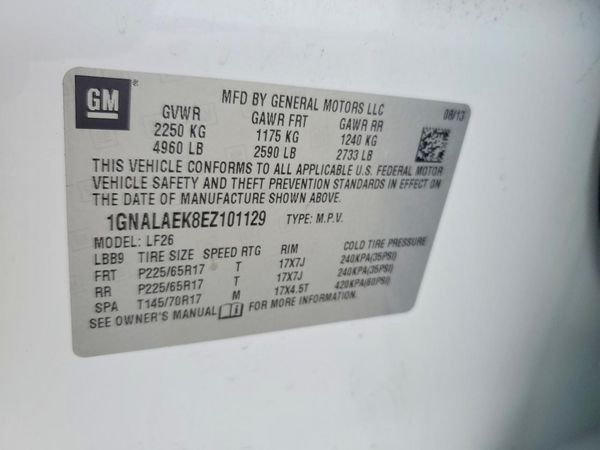 2014 CHEVROLET EQUINOX LS