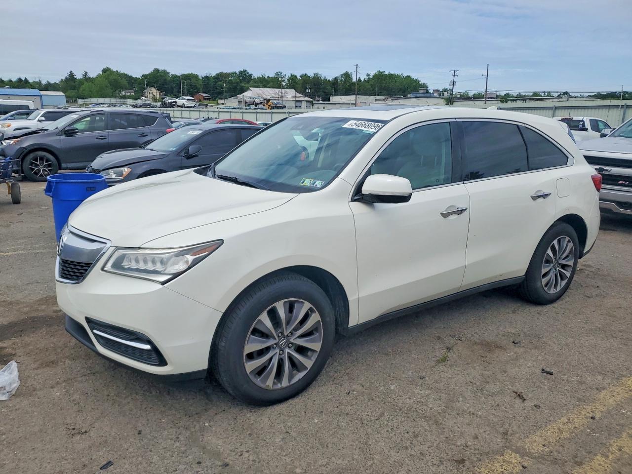 2016 ACURA MDX SH-AWD w/Tech — Front 3/4