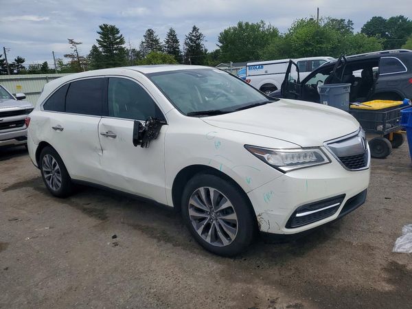 2016 ACURA MDX SH-AWD w/Tech — Passenger 3/4