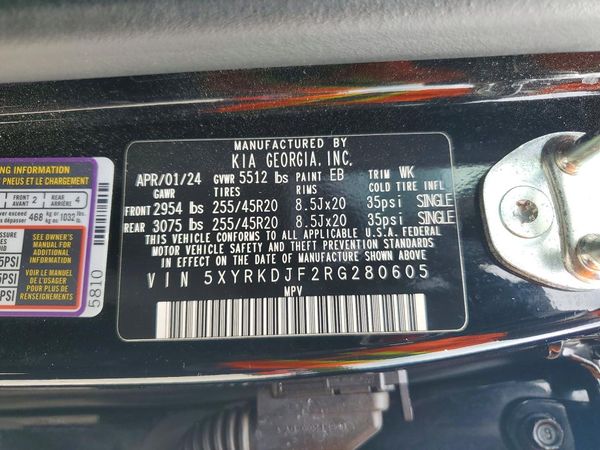 2024 KIA SORENTO