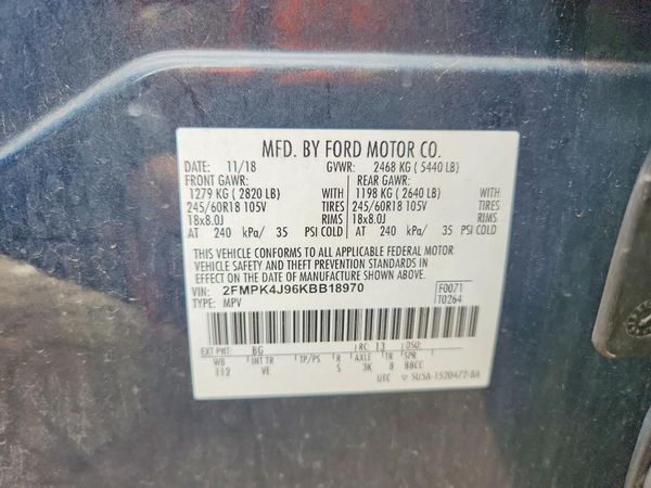 2019 FORD EDGE