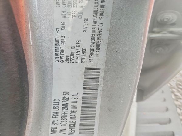 2021 RAM 1500