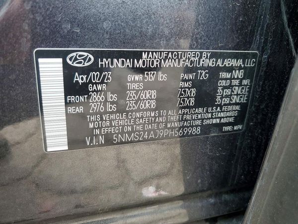2023 HYUNDAI SANTA FE SEL