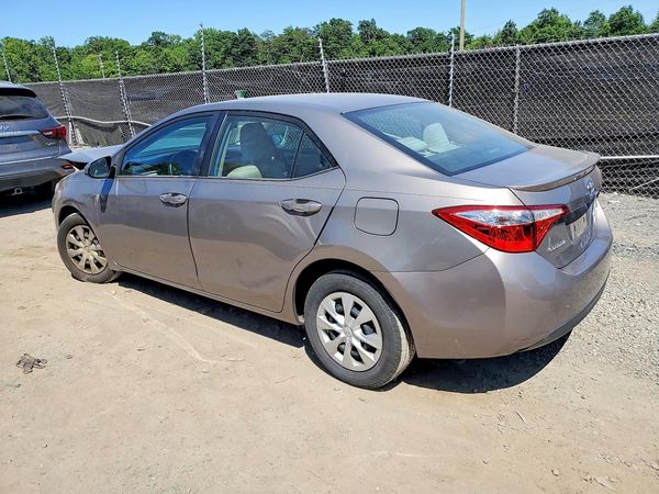 2016 TOYOTA COROLLA ECO/ECO PLUS