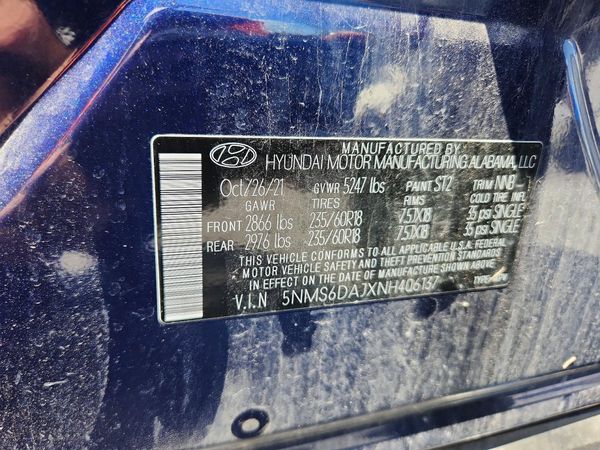 2022 HYUNDAI SANTA FE