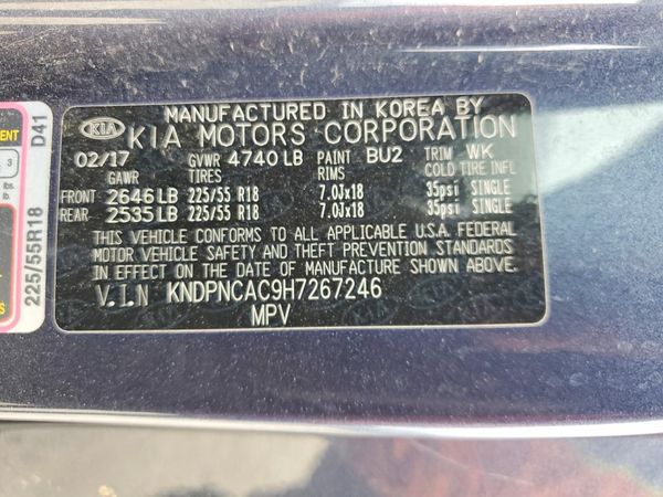 2017 KIA SPORTAGE EX