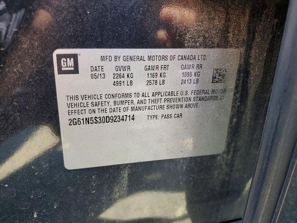 2013 CADILLAC XTS Base