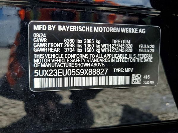 2025 BMW X5 xDrive40i