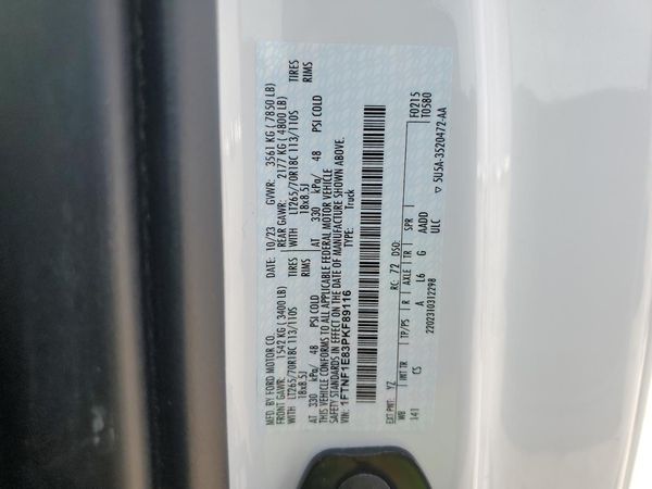 2023 FORD F150
