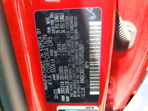 2024 KIA EV6 Light, Wind