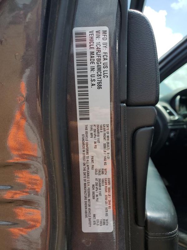 2021 JEEP GRAND CHEROKE E LIMITED 4X4