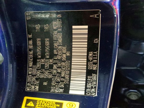 2015 TOYOTA HIGHLANDER Base/Hybrid