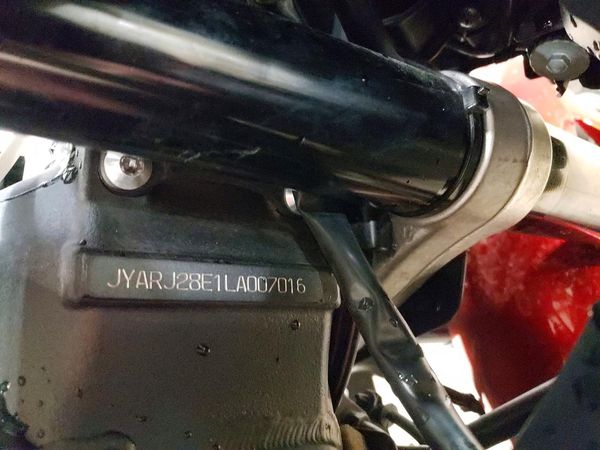 2020 YAMAHA YZFR6