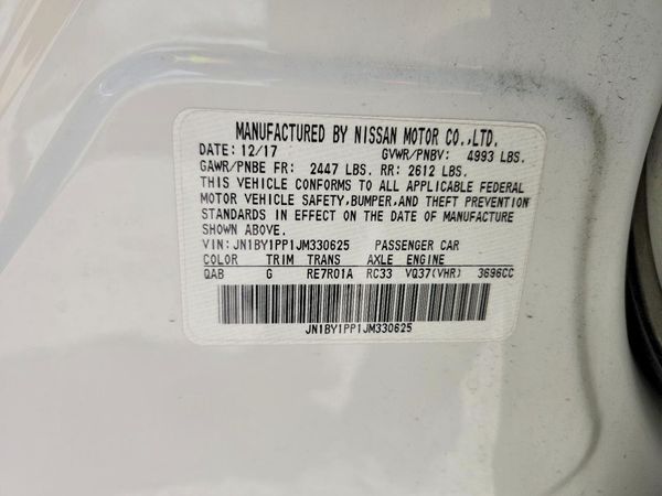 2018 INFINITI Q70L