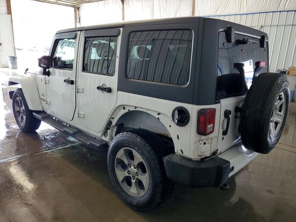 2016 JEEP WRANGLER UNLIMITED SAHARA 4X4 — DSRA