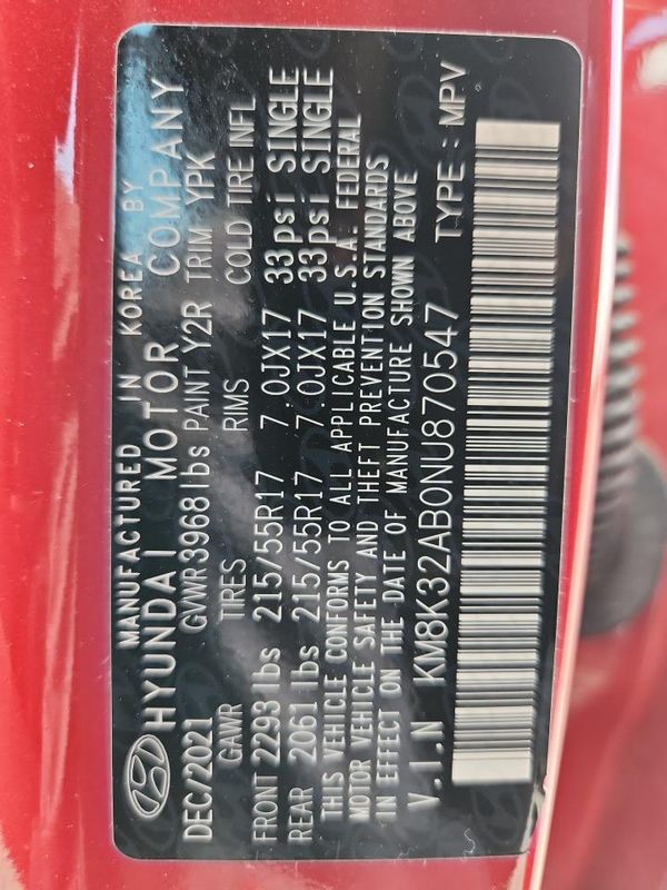 2022 HYUNDAI KONA