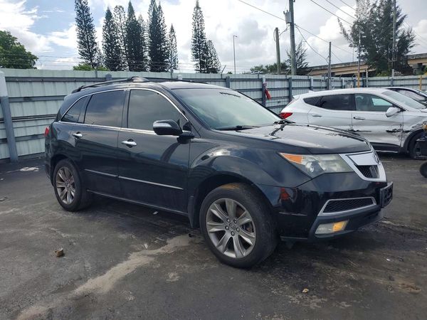 2012 ACURA MDX Advance Ent. — Passenger 3/4