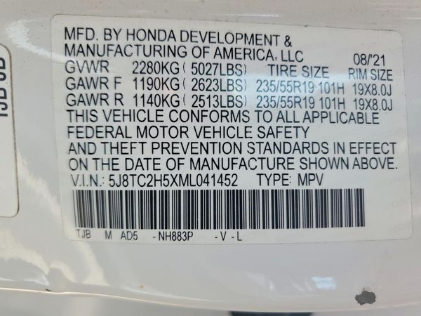 2021 ACURA RDX SH-AWD Tech