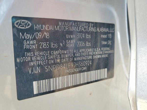 2018 HYUNDAI ELANTRA