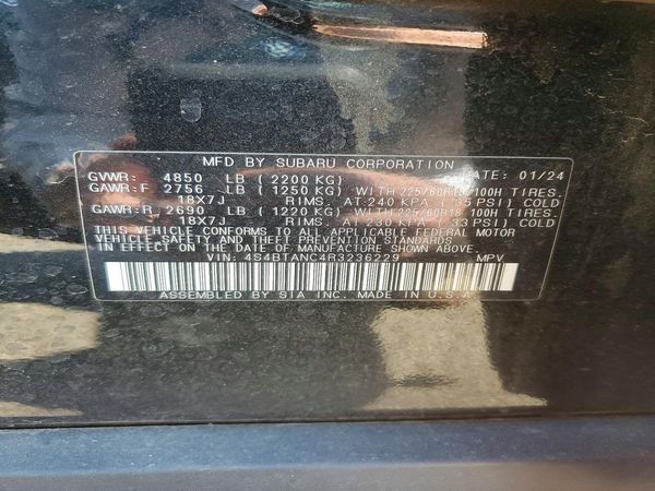 2024 SUBARU OUTBACK