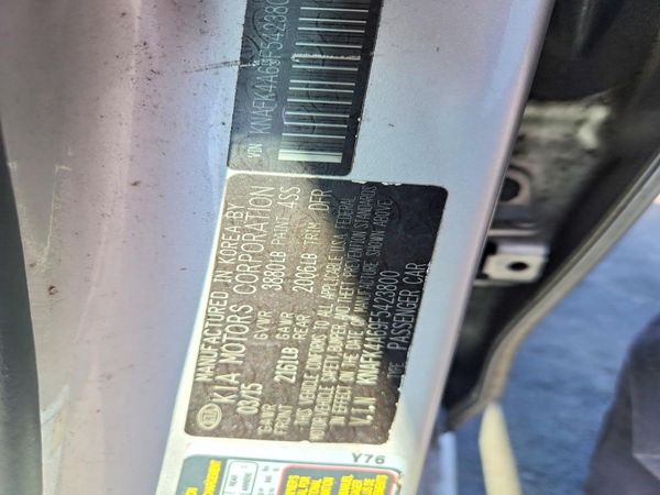 2015 KIA FORTE GL(Middle-low grade)