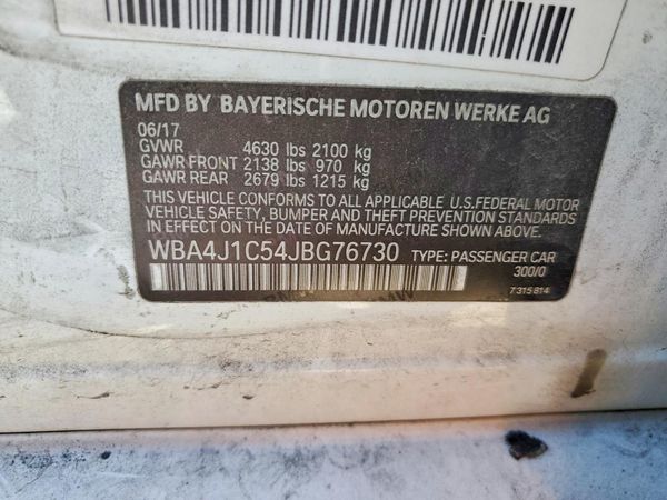 2018 BMW 430I Gran Coupe