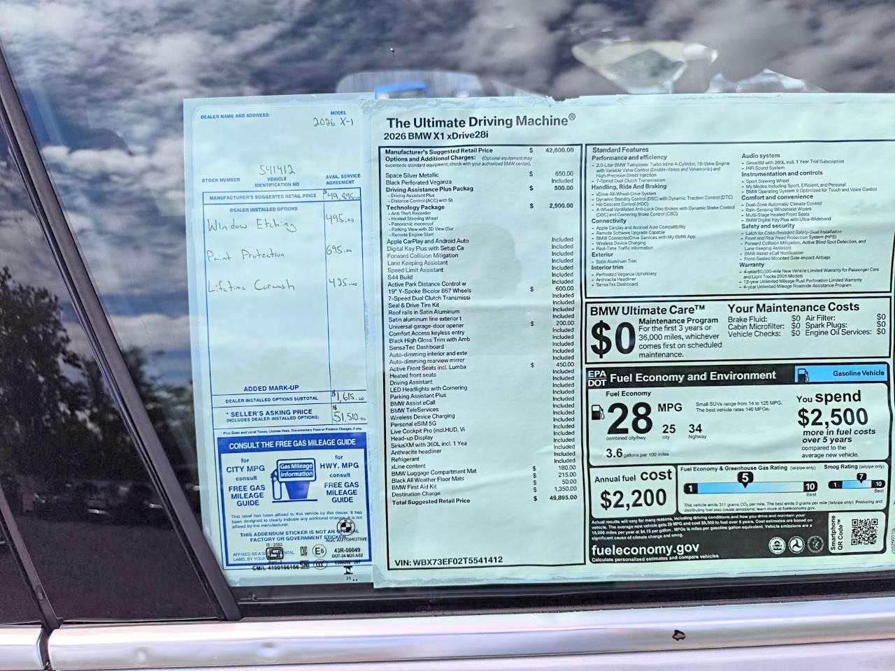2026 BMW X1 xDrive28i