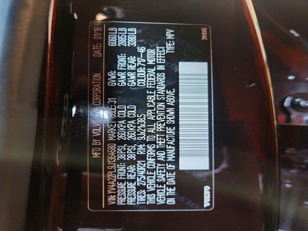 2018 VOLVO XC90 Inscription