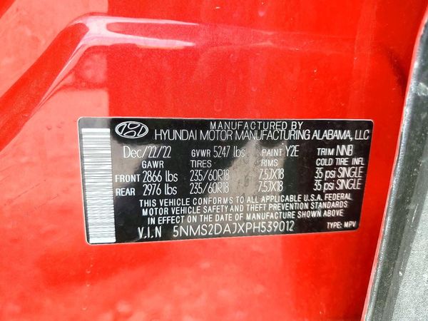 2023 HYUNDAI SANTA FE SEL