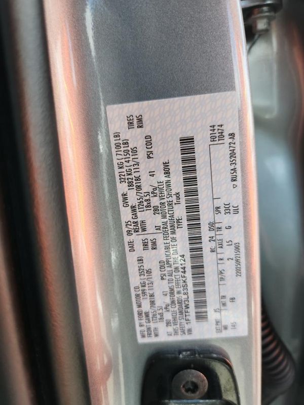 2025 FORD F150 XLT