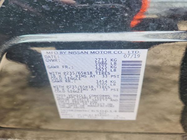 2019 NISSAN PATHFINDER