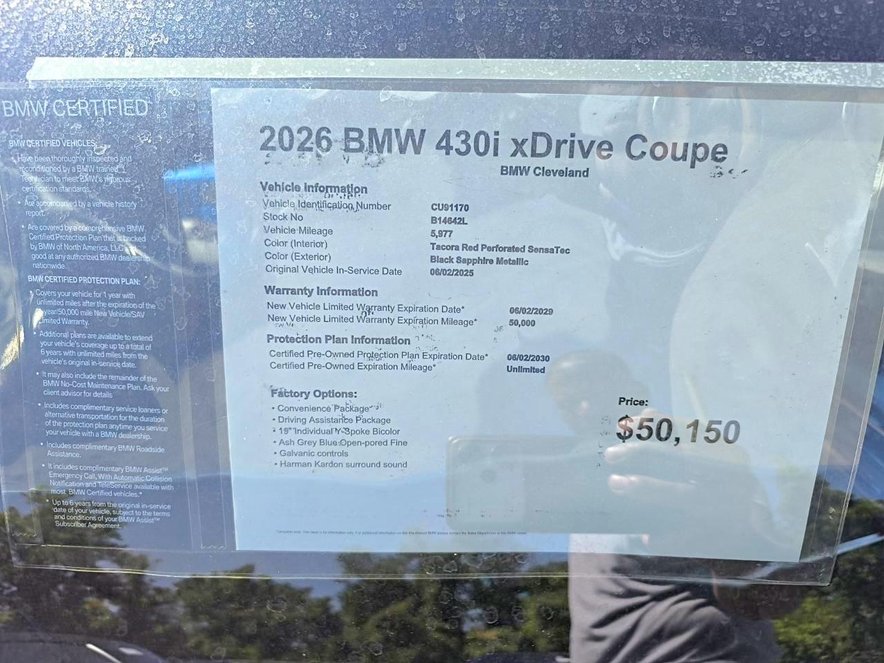 2026 BMW 430XI xDrive