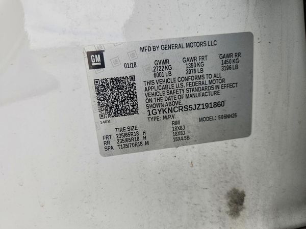 2018 CADILLAC XT5 Luxury