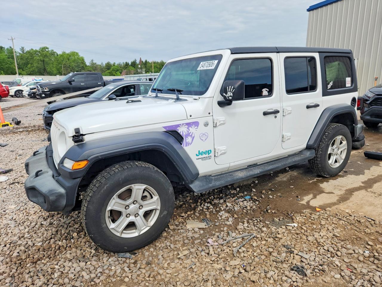 2019 JEEP WRANGLER UNLIMITED S PORT