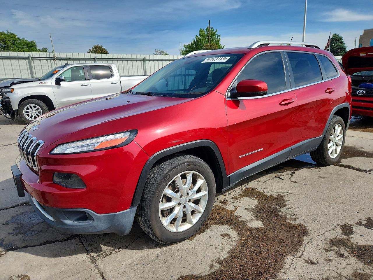 2015 JEEP CHEROKEE LIMITED 4X4