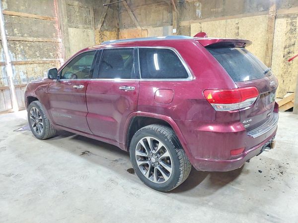 2017 JEEP GRAND CHEROKEE OVERLAND 4X4