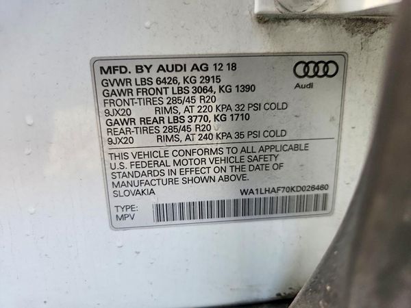 2019 AUDI Q7