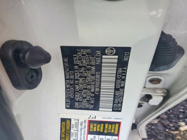 2014 TOYOTA CAMRY