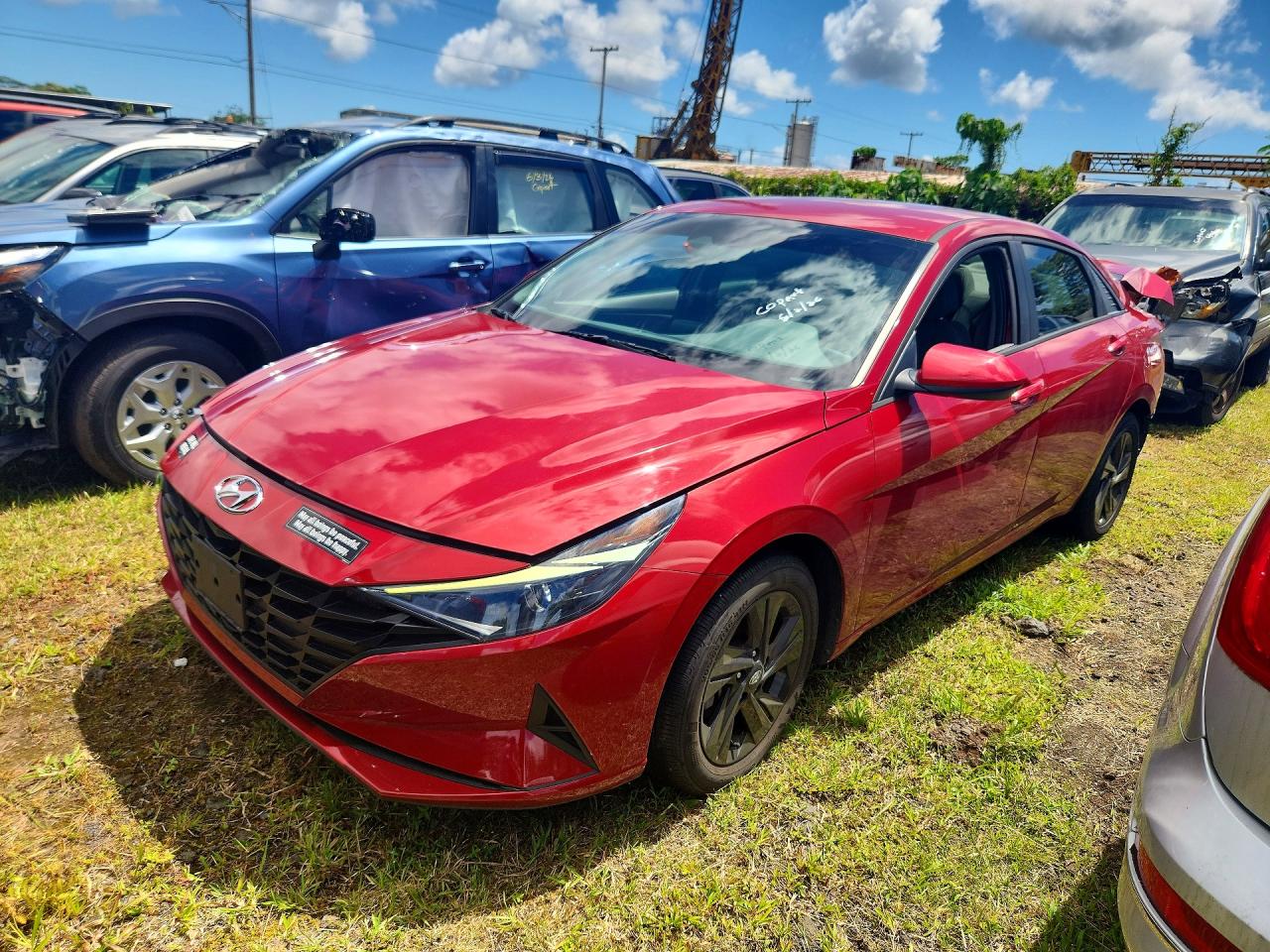 2023 HYUNDAI ELANTRA Blue