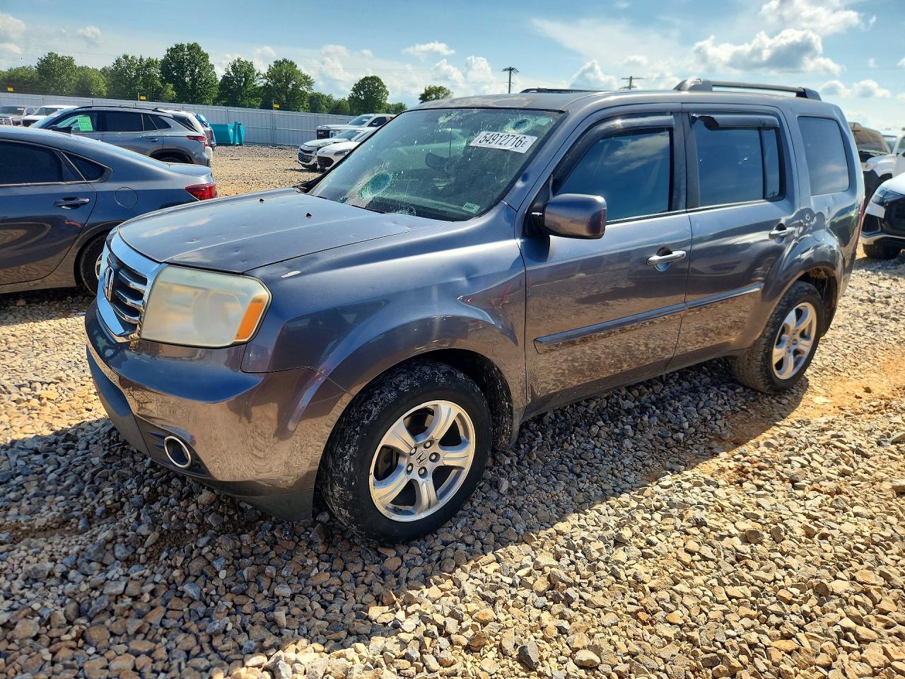 2014 HONDA PILOT EXL-N — Front 3/4