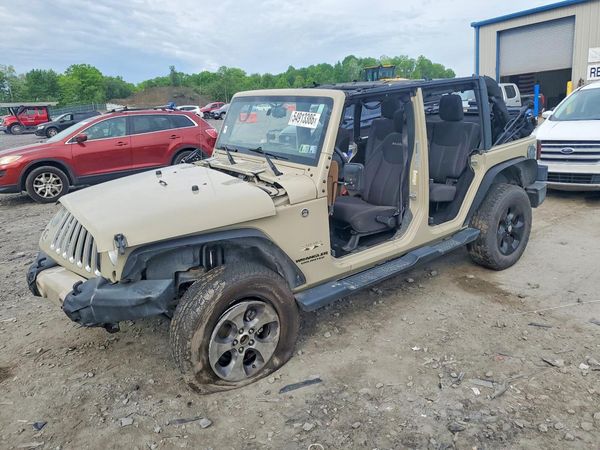 2017 JEEP WRANGLER UNLIMITED SAHARA 4X4