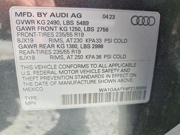 2023 AUDI Q5