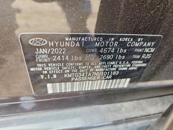 2022 GENESIS G70 2.0T, 2.0T Prestige