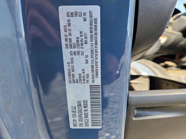 2020 RAM PROMASTER 1500 VF
