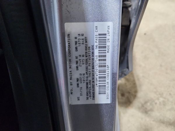 2016 MAZDA 3